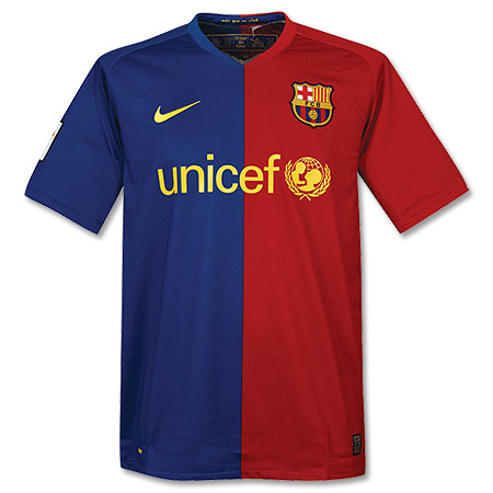 maillot du FC Barcelone de la saison 2008-2009